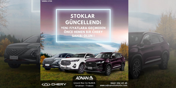 Chery Adnan Otomotiv reklam 2